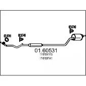 MTS 01.60531 Einddemper