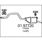 MTS 01.97720 Einddemper
