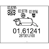 MTS 01.61241 Einddemper