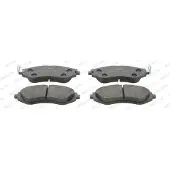 FERODO Remblokken set FDB1116 Ferodo voor o.a. CHEVROLET, DAEWOO, SAAB