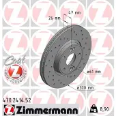 ZIMMERMANN 470.2414.52 Remschijf
