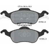 Textar Remblokset 2315402, voor
