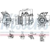 Nissens Compressor airconditioning 890793