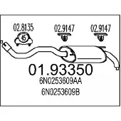 MTS 01.93350 Einddemper