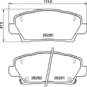Brembo P 30 125 Remblokken