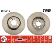 TRW Remschijf DF6016