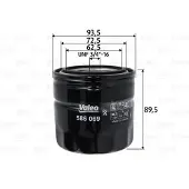 Valeo 586069 Oliefilter