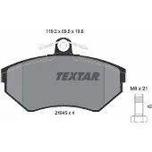 Textar Remblokset 2194503, voor