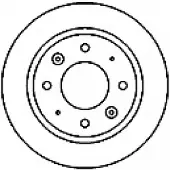 MAPCO 15575 Remschijf