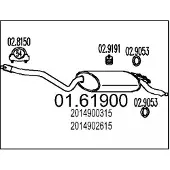 MTS Einddemper 01.61900