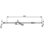 Bosch 1 987 482 545 Handremkabel
