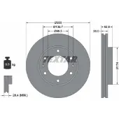 Textar Remschijf 92203800