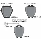 Textar Remblokset 2328001, voor