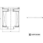 Blue Print ADBP230084 Brandstoffilter
