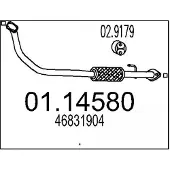 MTS 01.14580 Voorpijp