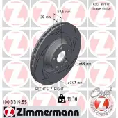 ZIMMERMANN 100.3319.55 Remschijf