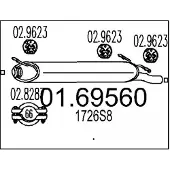 MTS 01.69560 Einddemper