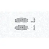 MAGNETI MARELLI 363916060982 Remblokken