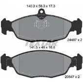 Textar 2448701 Remblokken