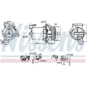 Nissens 890172 Aircopomp