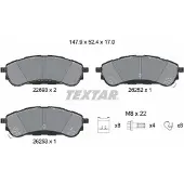 Textar Remblokset 2269301, achter