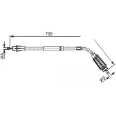 Bosch 1 987 482 557 Handremkabel