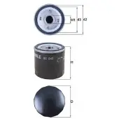 Knecht OC 243 Oliefilter