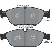 Textar Remblokset 2515802, voor