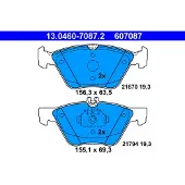 Ate Remblokken set 13.0460-7087.2 ATE voor o.a. CHRYSLER, MERCEDES-BENZ
