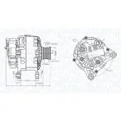 MAGNETI MARELLI 063731562010 Dynamo / Alternator
