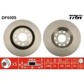 TRW DF6005 Remschijf