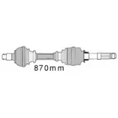 MAPCO 16421 Aandrijfas