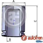 AUTOFREN SEINSA D025280 Zuiger, remklauw