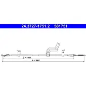 Ate 24.3727-1751.2 Handremkabel