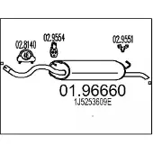 MTS 01.96660 Einddemper
