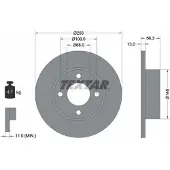 Textar 92057800 Remschijf