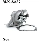 Skf Waterpomp VKPC 83639 SKF voor o.a. CITROEN, FIAT, LANCIA, PEUGEOT, SUZUKI, TOYOTA