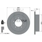 Textar 92198503 Remschijf