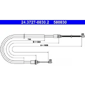 Ate 24.3727-0830.2 Handremkabel