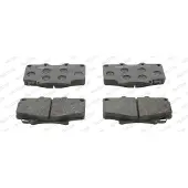 FERODO Remblokken set FDB1502 Ferodo voor o.a. LEXUS, TOYOTA
