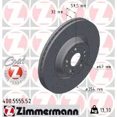 ZIMMERMANN 400.5555.52 Remschijf