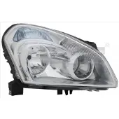 TYC Koplamp links 20-11572-15-2 TYC voor o.a. NISSAN