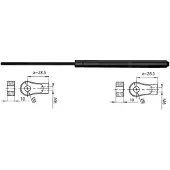 METZGER 2110405 Gasveer motorkap