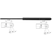 METZGER 2110272 Gasveer achterklep