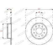 FERODO DDF2777C Remschijf