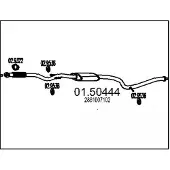 MTS Middendemper 01.50444