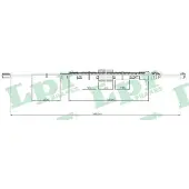 LPR C0716B Handremkabel
