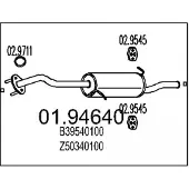 MTS 01.94640 Einddemper