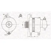 MAGNETI MARELLI 063731899010 Dynamo / Alternator