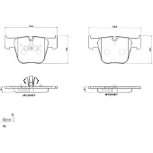 Brembo P 50 177 Remblokken